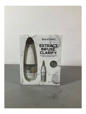 BEAUTYBIO GloFacial Pore Cleansing Tool with Hydro-Infusion & Blue Light Technol